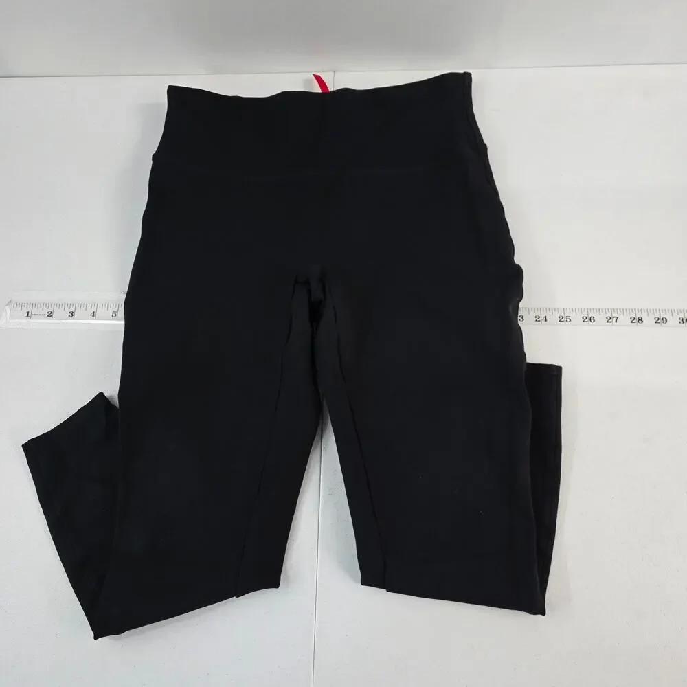 Spanx Women's Black High Rise Shaping Leggings Size LG Style 20264R‎ 6071